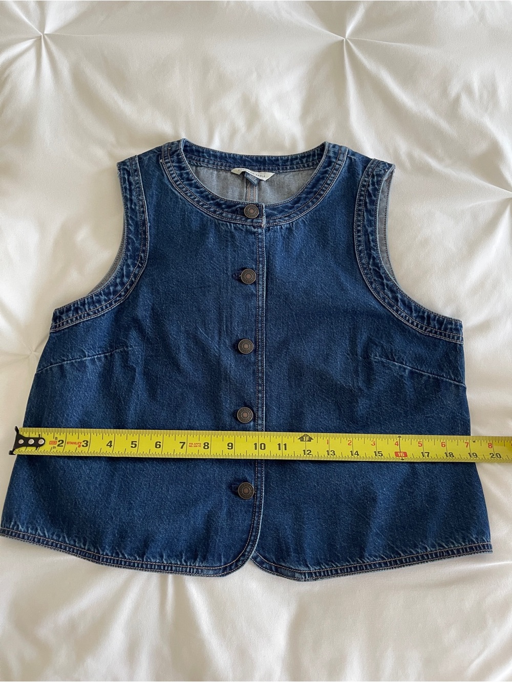 NWT American Eagle Denim Vest - Picture 11 of 11